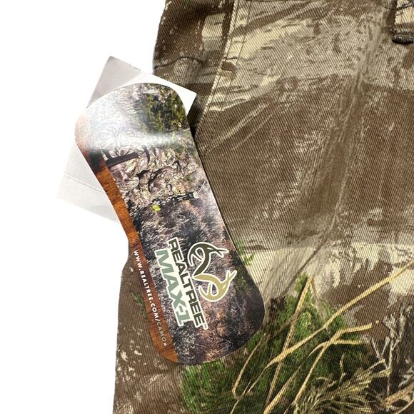 Cabelas Pants 46 REG Real Tree Max-1 Silent Camo Cargo Hunting Camping Fishing - Picture 5 of 16